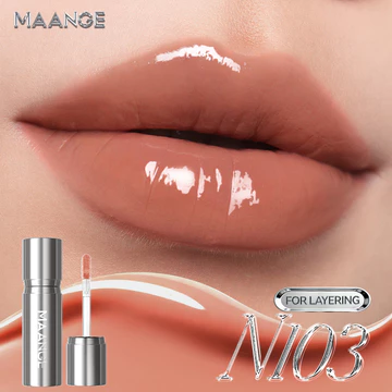MAANGE Satin Lip Tint Transferproof Lip Glossy Natural Finish Tahan Lama Melembapkan 24 Warna
