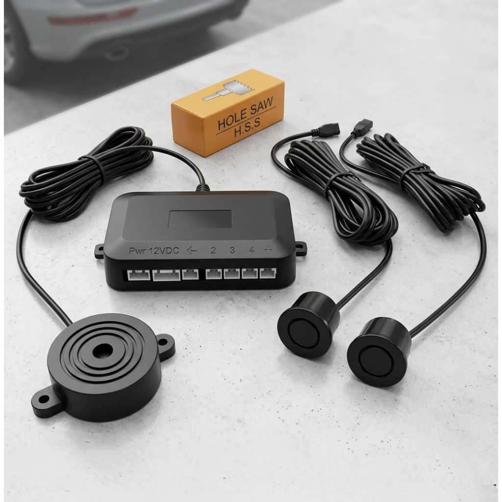 Jual AND-1 SENSOR PARKIR MUNDUR MOBIL UNIVERSAL 2 TITIK | Shopee Indonesia