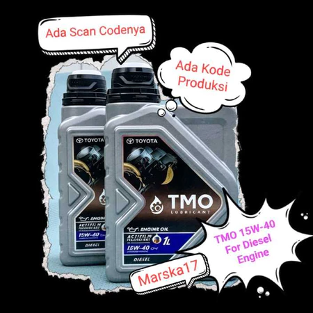 Toyota Oli Mesin TMO 15W-40 CI-4 1L Original