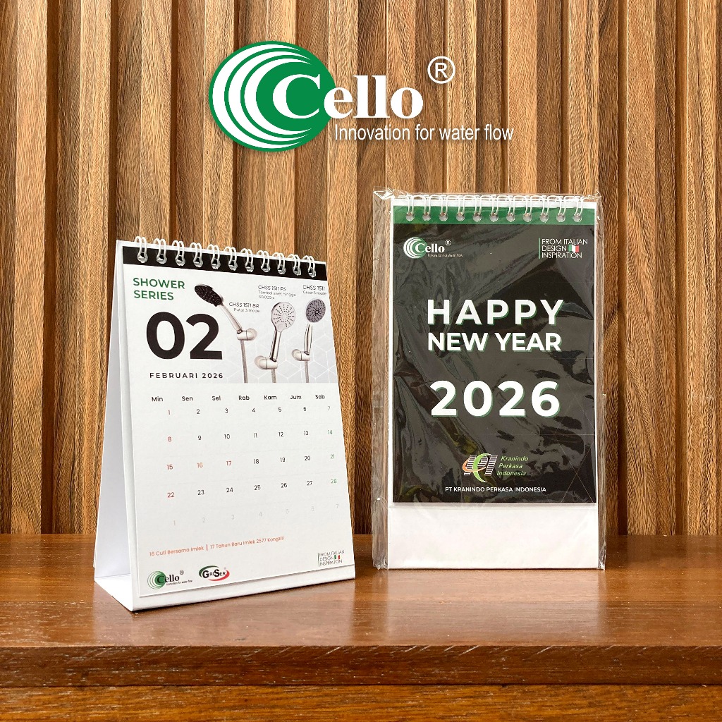 Jual [FREE GIFT] Kalender Meja Kecil Edisi 2026 | Mini Table Calendar ...