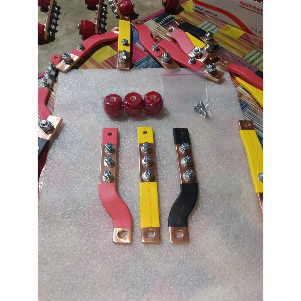 Jual BUSBAR 3×20 RST PANJANG 15 CM UNTUK MCCB 125A | Shopee Indonesia