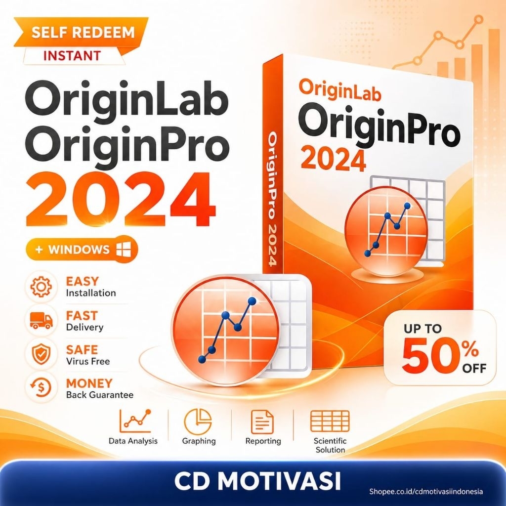 Jual OriginLab OriginPro 2024 SR1 PALING BARU dan 2021 - Aplikasi ...