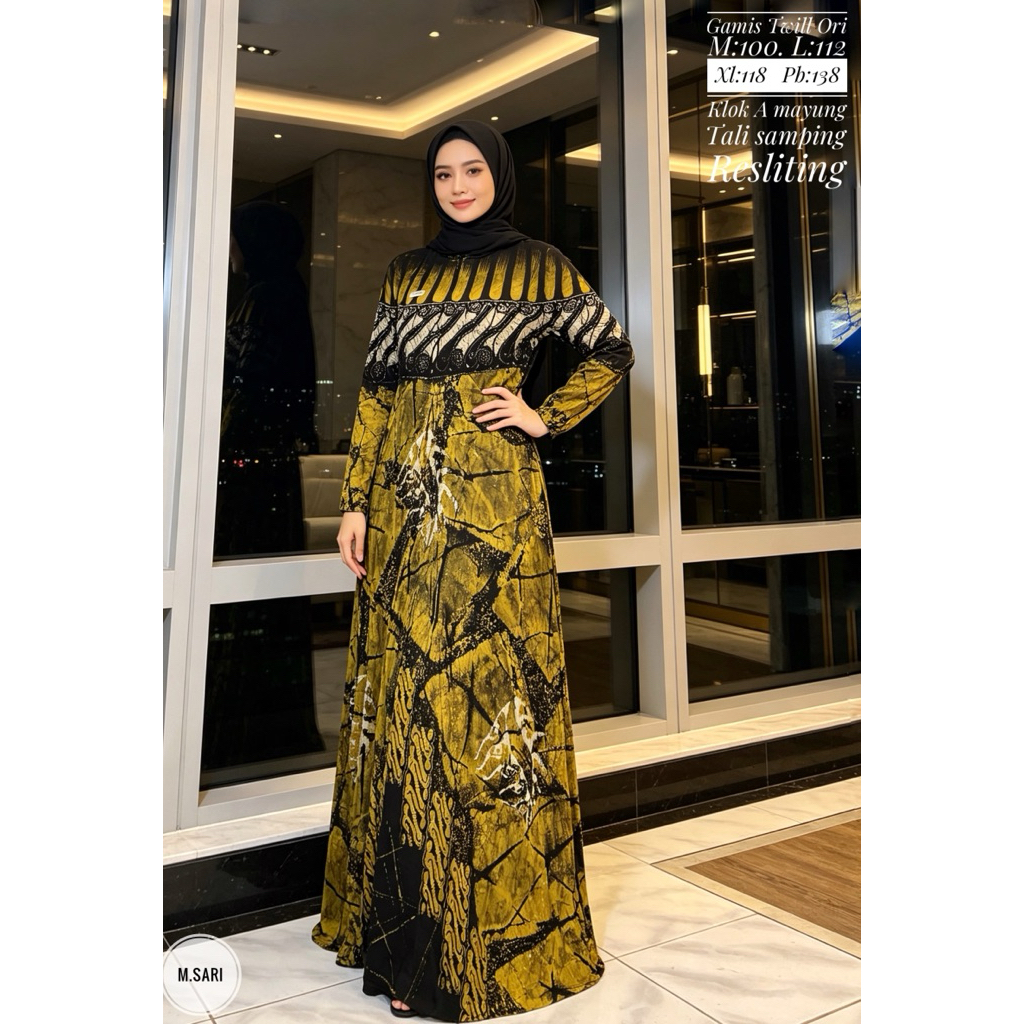 Gamis Twill Shopee Indonesia 4
