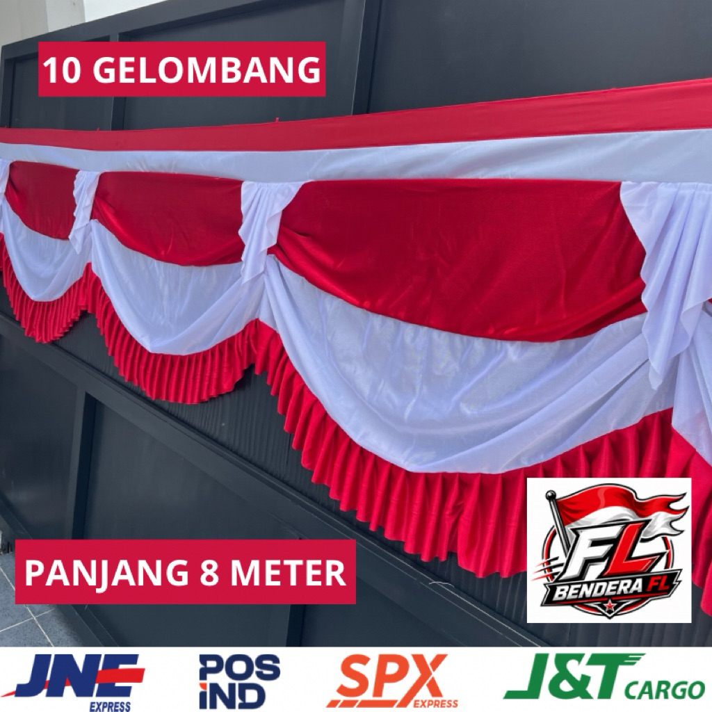 BENDERA BACKGROUND KANTOR MERAH PUTIH BENDERA 17 AGUSTUS TERMURAH TERLARIS