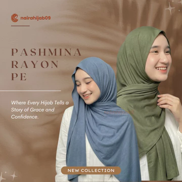 View product: Pasmina Rayon PE Material Tidak Terlalu Flowy 175X75 Adem Menyerah keringat