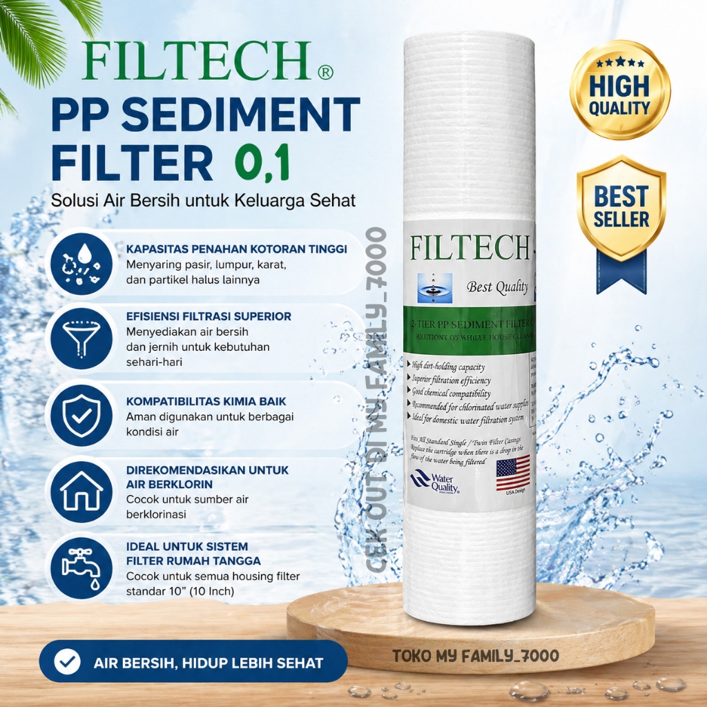 Jual FILTER AIR SEDIMENT / BUSA SARINGAN AIR / CATRIDGE FILTER AIR ...