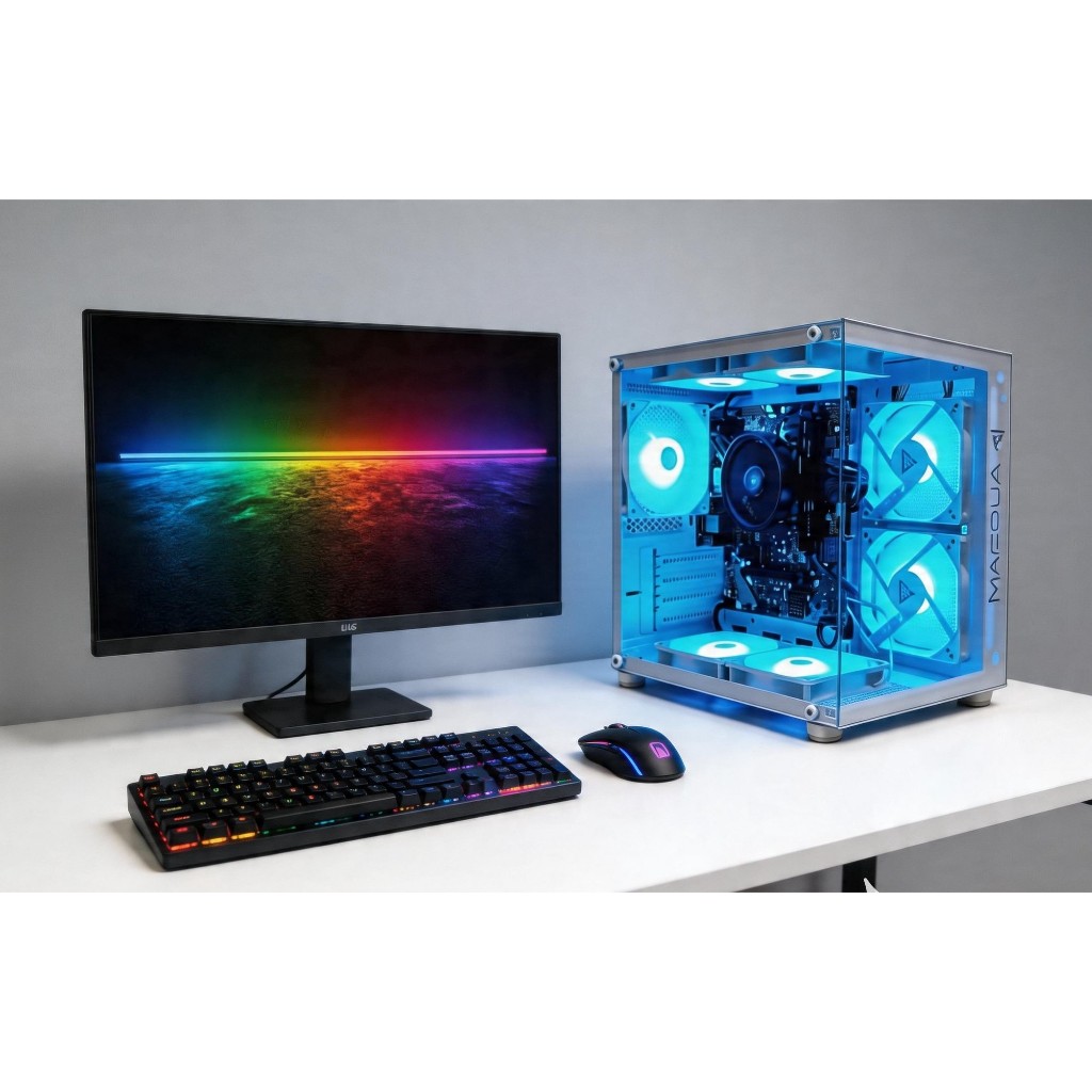 Jual PC GAMING FULLSET RYZEN 7 5700G - RAM 32GB - NVME 512GB | Shopee ...