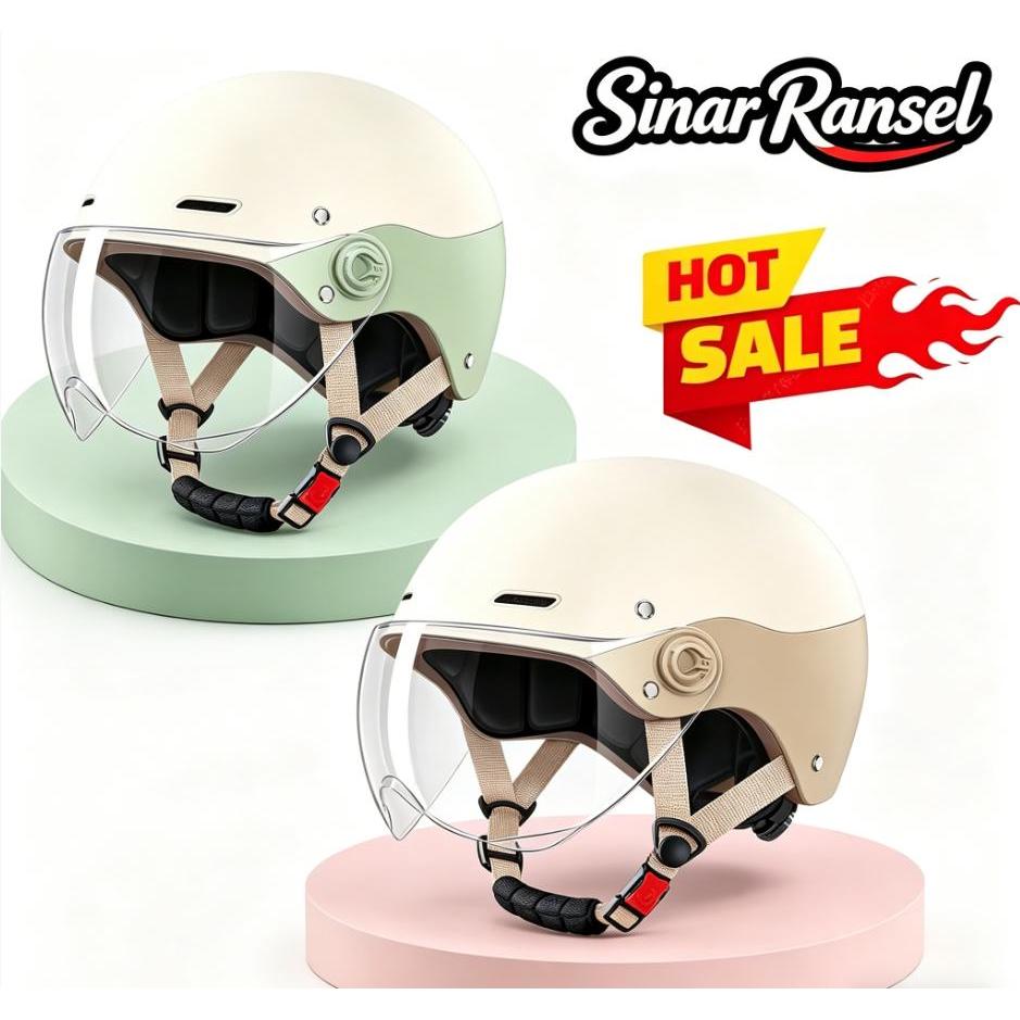 Jual Helm Listrik SNI Certified untuk WANITA - Desain Fashion Anti ...