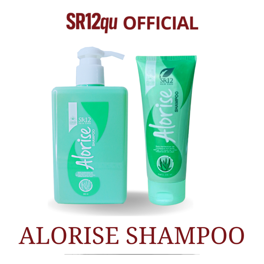 SHAMPO ALORISE SR12 MENGURANGI RONTOK / RAMBUT RONTOK