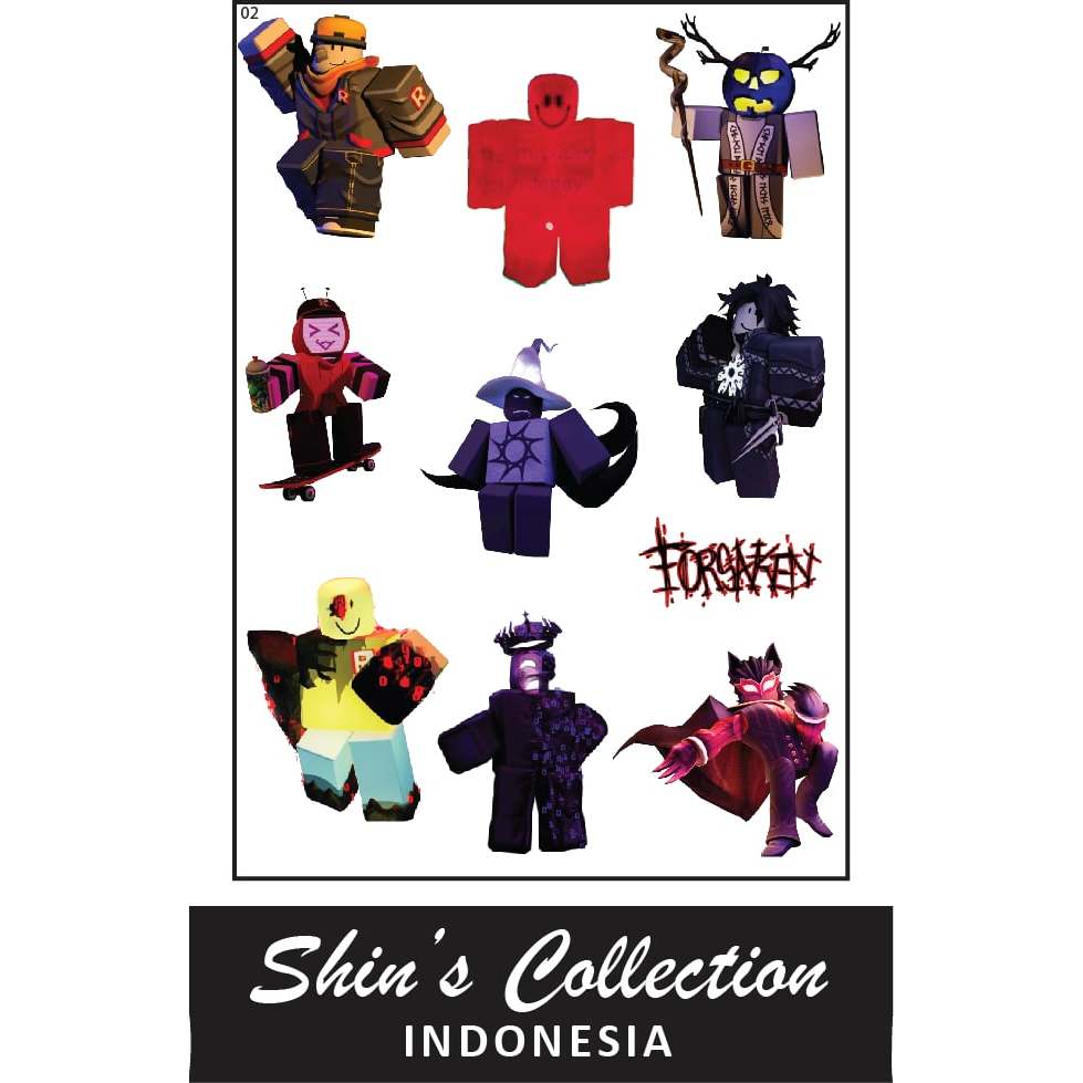 Jual Sticker stiker Roblox Forsaken 1 pc | Shopee Indonesia