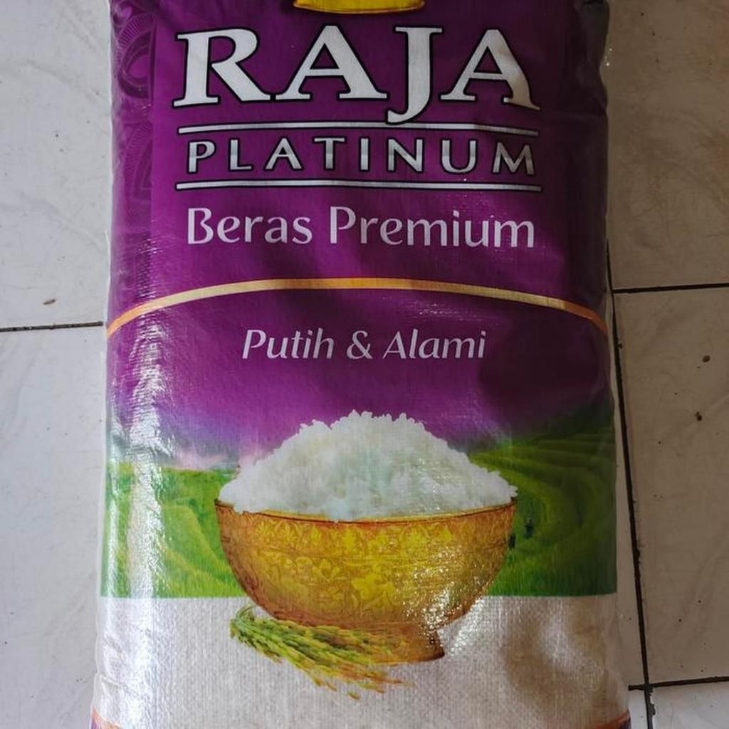 Jual Beras Raja Platinum Beras Premium 20 kg | Shopee Indonesia