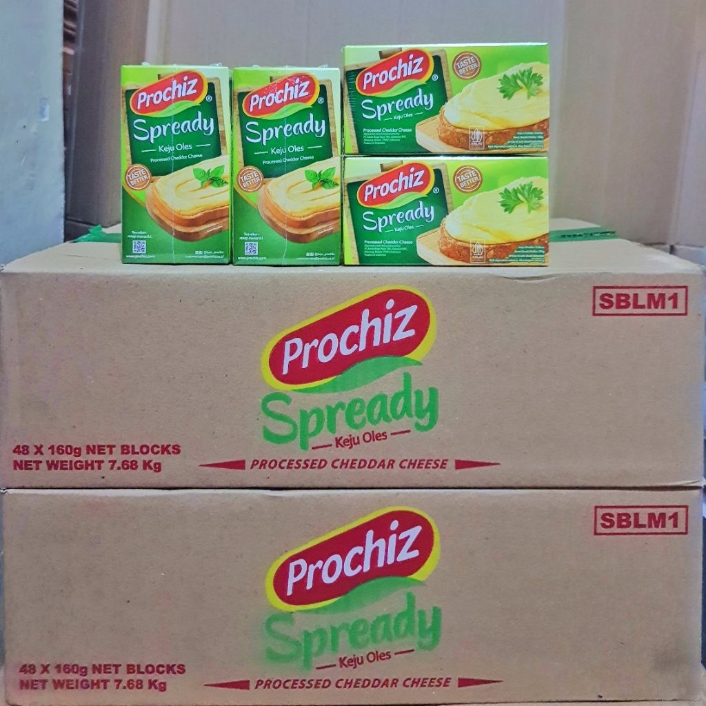 Jual Keju Oles Prochiz Spready 160gr - Tekstur Lembut, Rasa Gurih, Aman ...
