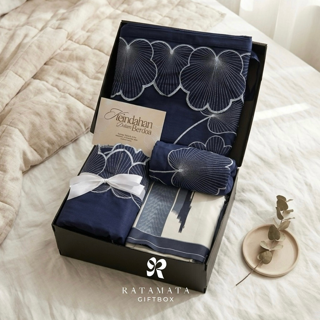 Hampers Mukena Sarung Couple Kado Pernikahan Hadiah Nikah