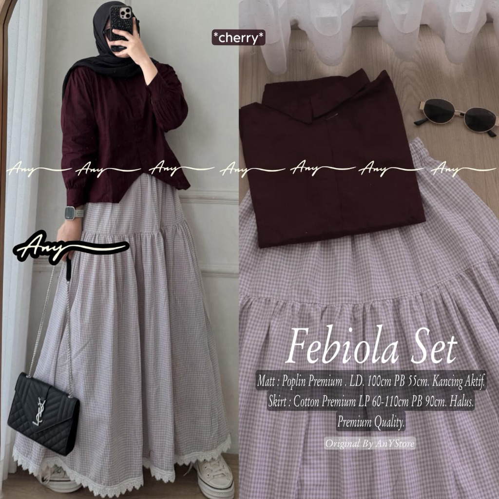 Jual FEBIOLA REVERIE NAVERLA CALISTA RISA RENA CHERY LIZITA SET ...