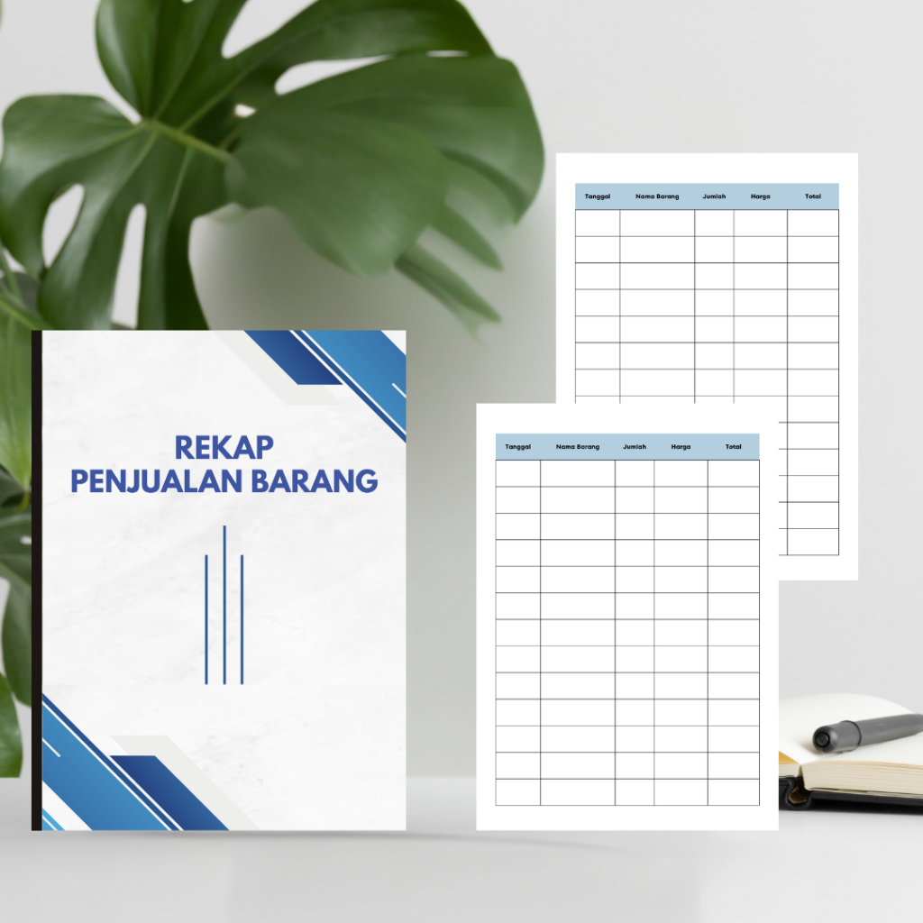 Jual Buku Rekap Penjualan Barang 40 Halaman Ukuran 19x15 cm – Catatan ...