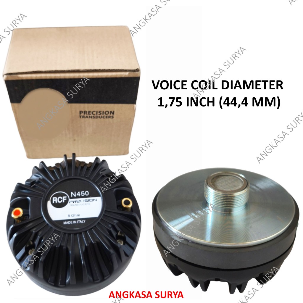 Jual Driver Tweeter RCF N450 / Tweeter Driver N 450 Model Drat Grade A ...