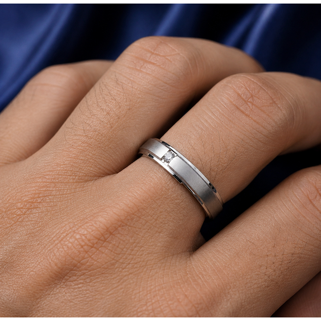 Jual Cincin Kawin Nikah Palladium SAN950 P01 | Ring Custom Handmade ...