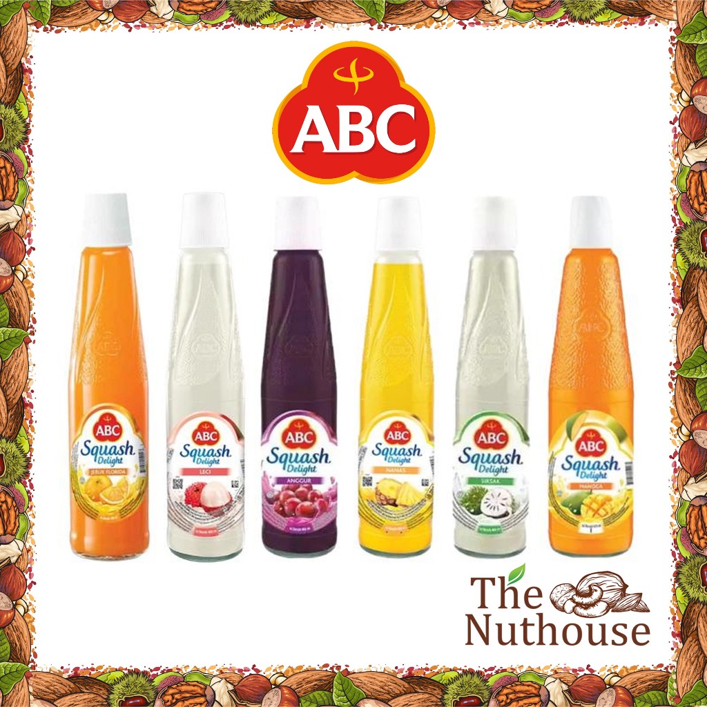 Jual ABC Squash Syrup - Orange / Lychee 450gr | Shopee Indonesia