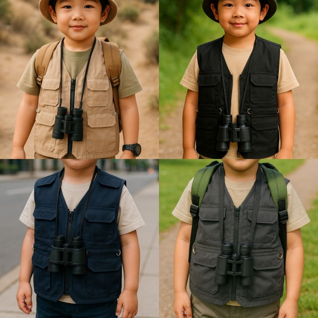 Jual ROMPI ANAK / VEST ANAK / ROMPI OUTDOOR / ROMPI LAPANGAN / ROMPI ...