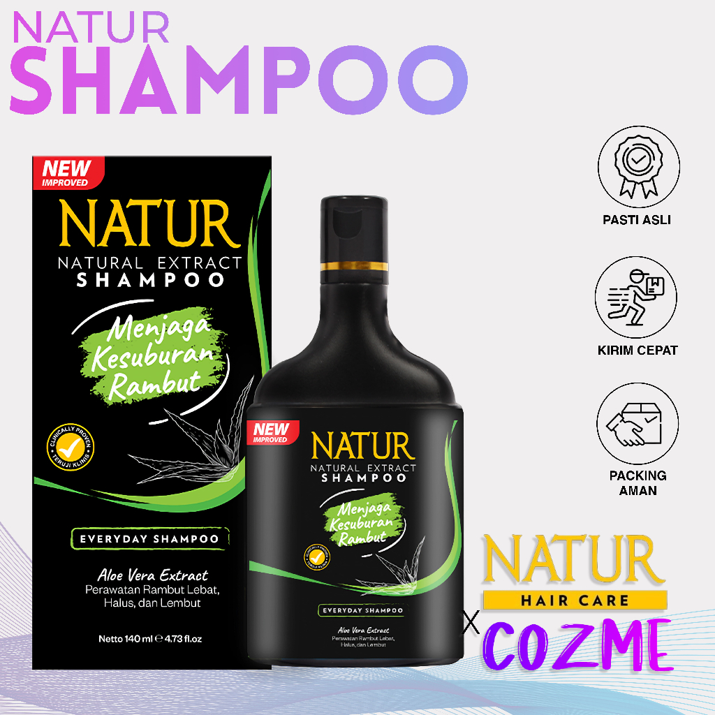 NATUR Natural Extract Shampoo Aloe Vera