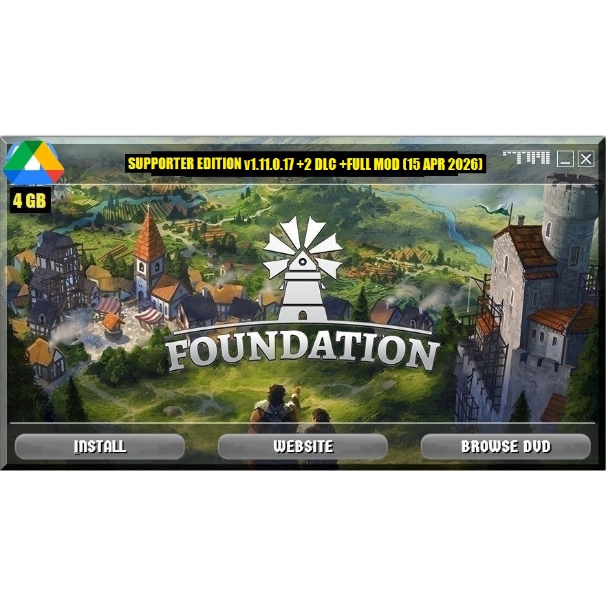 Jual PC Games Foundation Supporter Edition ALL DLC +FULL MOD | Shopee ...