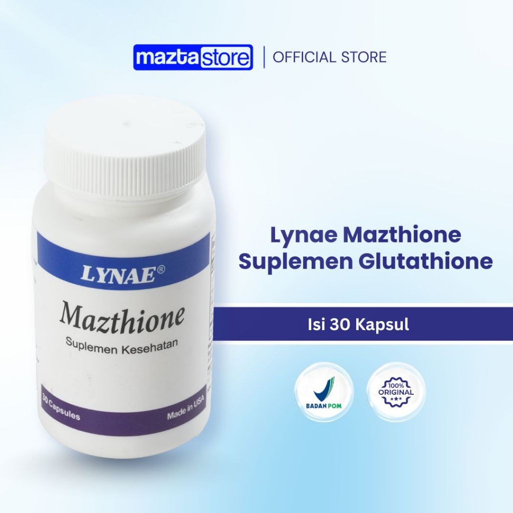 lynae glutathione Mazthione adalah suplemen antioksidan yang mengandung L-Glutathione, Vitamin C, Asam Alfa Lipoat (ALA), dan Zinc. Suplemen ini efektif dalam memberikan efek pencerahan kulit dan meningkatkan kadar (GSH) dalam tubuh  Dapatkan LivOn LYPO-SPHERIC GLUTATHIONE | The