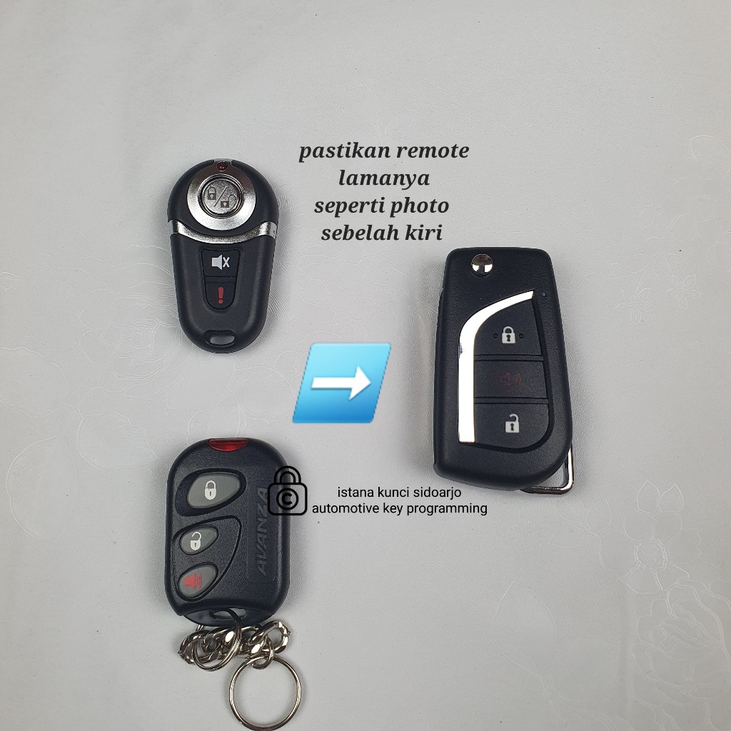 Jual upgrade remote avanza S avanza type G 2009-2011 dan avanza type E ...