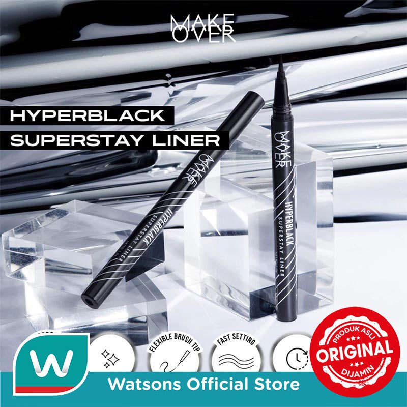 Jual Make Over Hyperblack Superstay Liner 1 g - Eyeliner Hitam ...