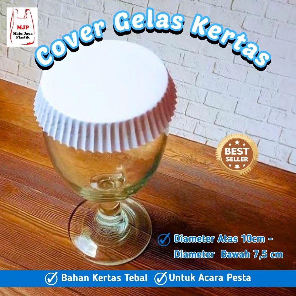 Jual Tutup Gelas Kertas 7 cm Isi 200 PCS | Paper Glass Cup Lid Cover ...