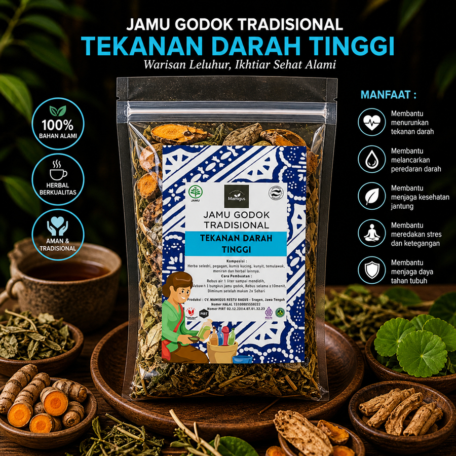 Jamu Godog / Godok / Rebus Tekanan Darah Tinggi