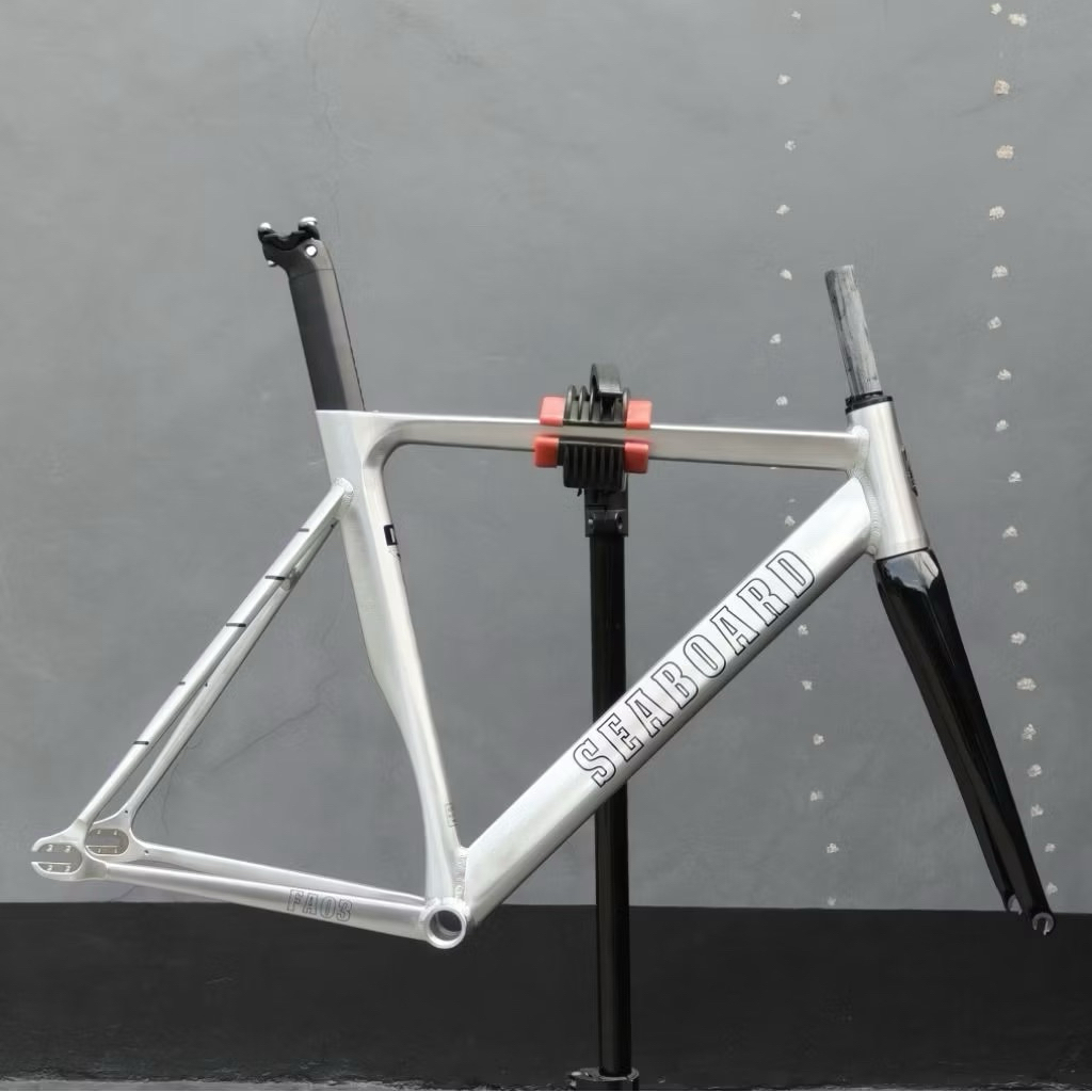 Jual Frameset seaboard FA03 aluminium carbon fixie track | Shopee Indonesia