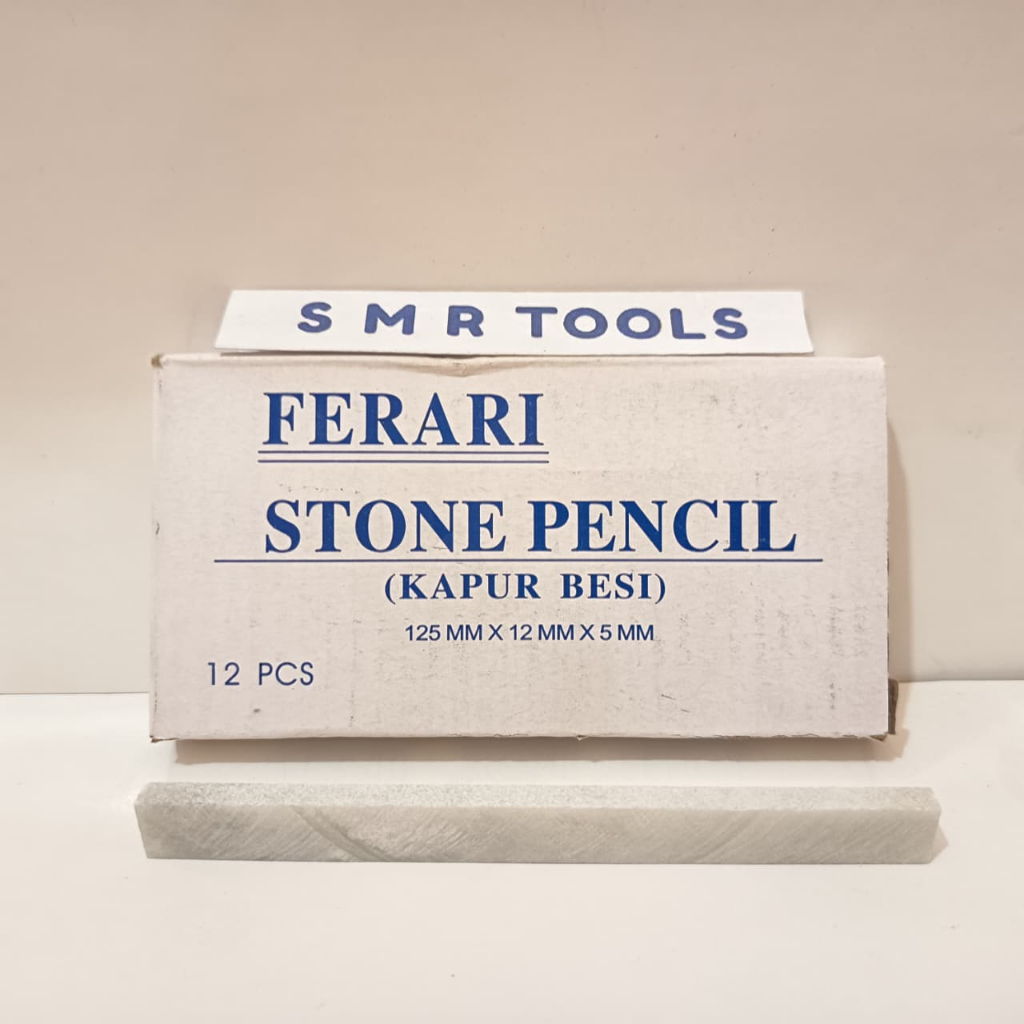 Jual FERARI Kapur Besi 125x12x5 mm / Stone Pencil Penanda Las Besi Baja ...