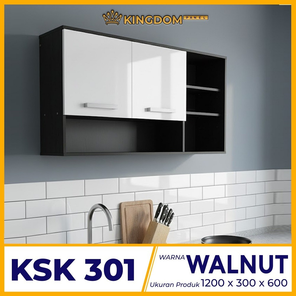 KINGDOM KITCHEN SET ATAS MINIMALIS RAK DAPUR LEMARI DAPUR BUMBU LEMARI GANTUNG MINIMALIS MURAH
