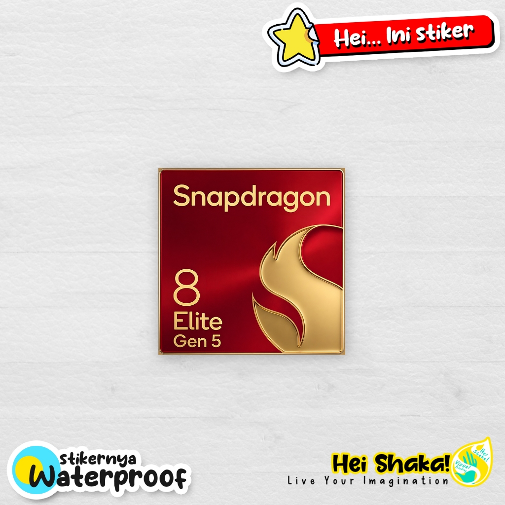 Jual Stiker SOC Snapdragon 8 Elite Gen Series Sticker Qualcomm Android ...
