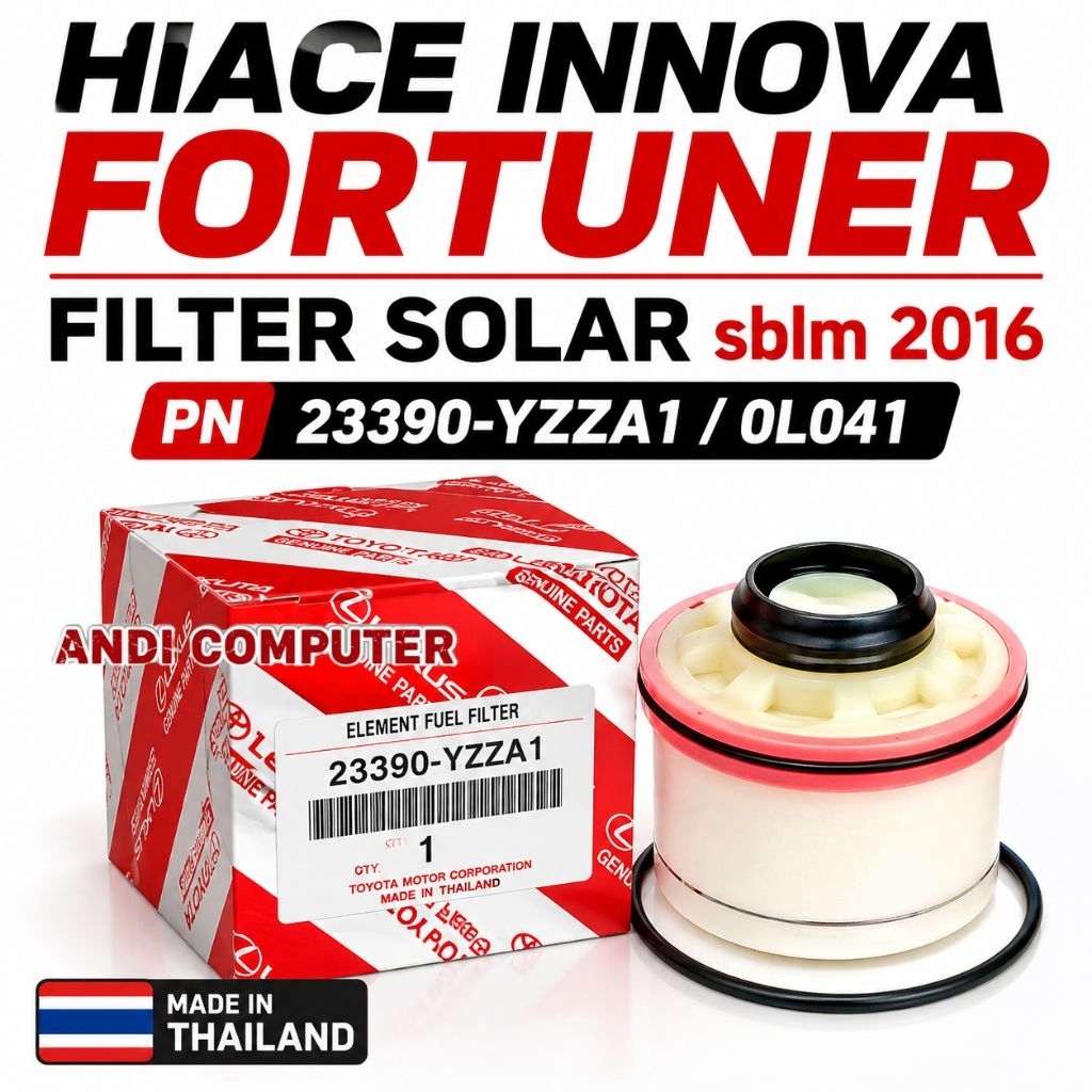 Jual Fuel Filter Solar Mobil Innova Diesel Lama Fortuner Lama Old HIACE ...