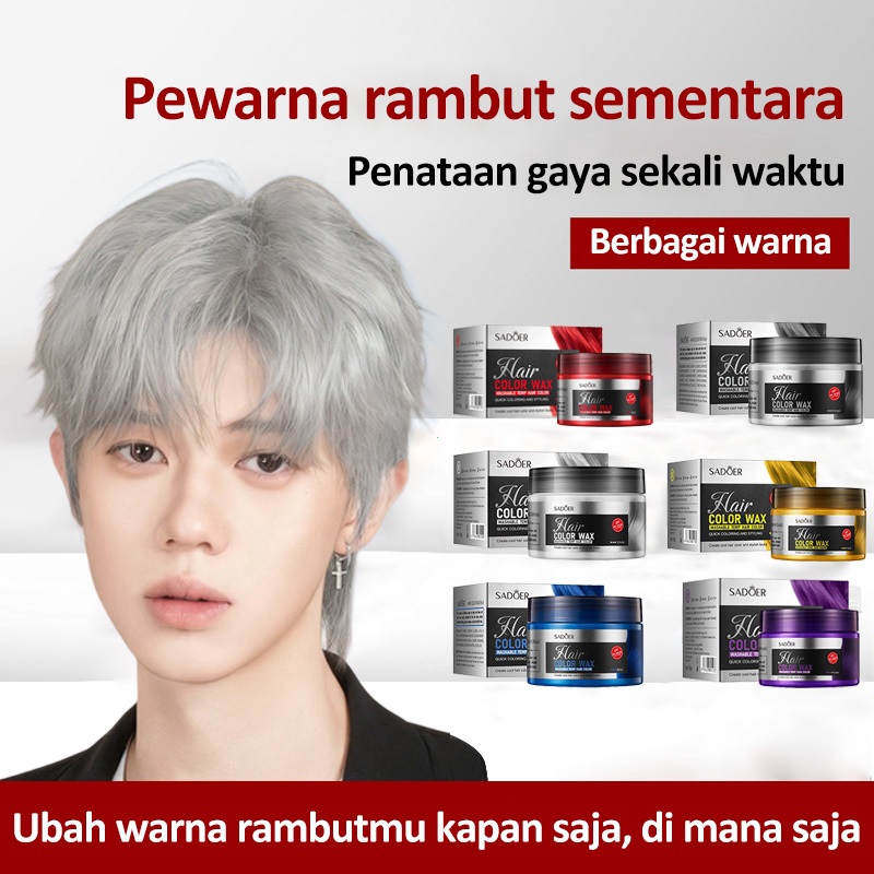 Hair Coloring Wax Pomade 1