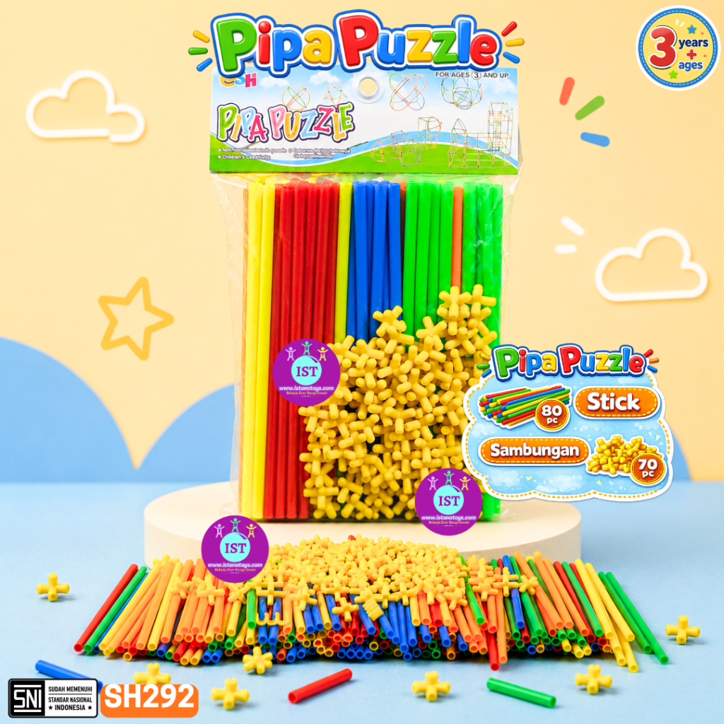 Jual COM Magic Straws isi 150 pcs- Straws and Connectors SH292 | Shopee ...