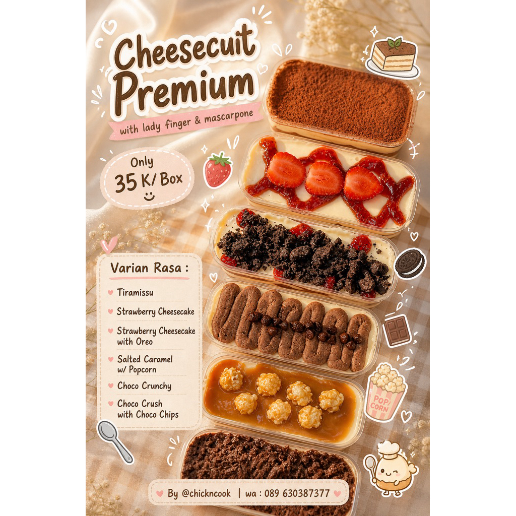 Jual Cheesecuit Terlengkap & Harga Terbaru Agustus 2026 | Shopee Indonesia