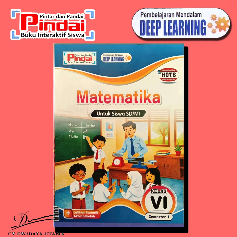 Jual LKS PINDAI SD/MI KELAS 6 -Kurikulum Merdeka (2026-2027) CV. ARYA ...