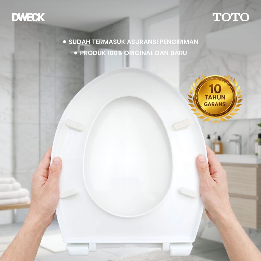 Jual Cover Closet TOTO Original Soft Closing | Shopee Indonesia
