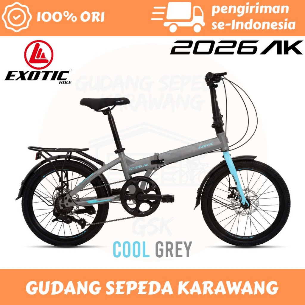 Jual Sepeda Lipat Exotic 2026 AK Ukuran 16 dan 20 Inch Murah ...