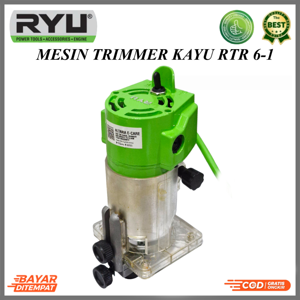Jual Ryu Mesin Router Profil Kayu Wood Trimmer List Penghalus Tepi ...