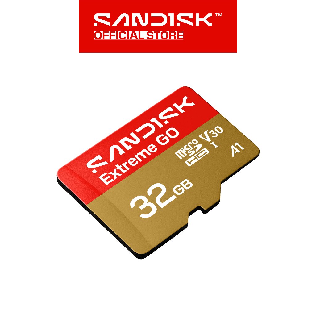SANDISK microSDHC Extreme GO 32GB Class 10 UHS-I A1 V30 U3 4K UHD Action Cam (Up to 100MB/s) (2)