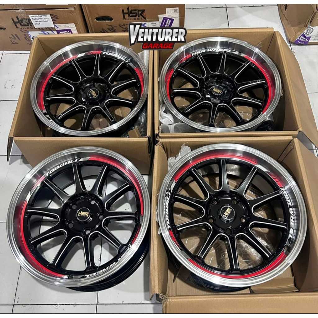 Jual velg mobil innova terios ring 18 HSR TOBOALI r18 lebar 85 et22 ...