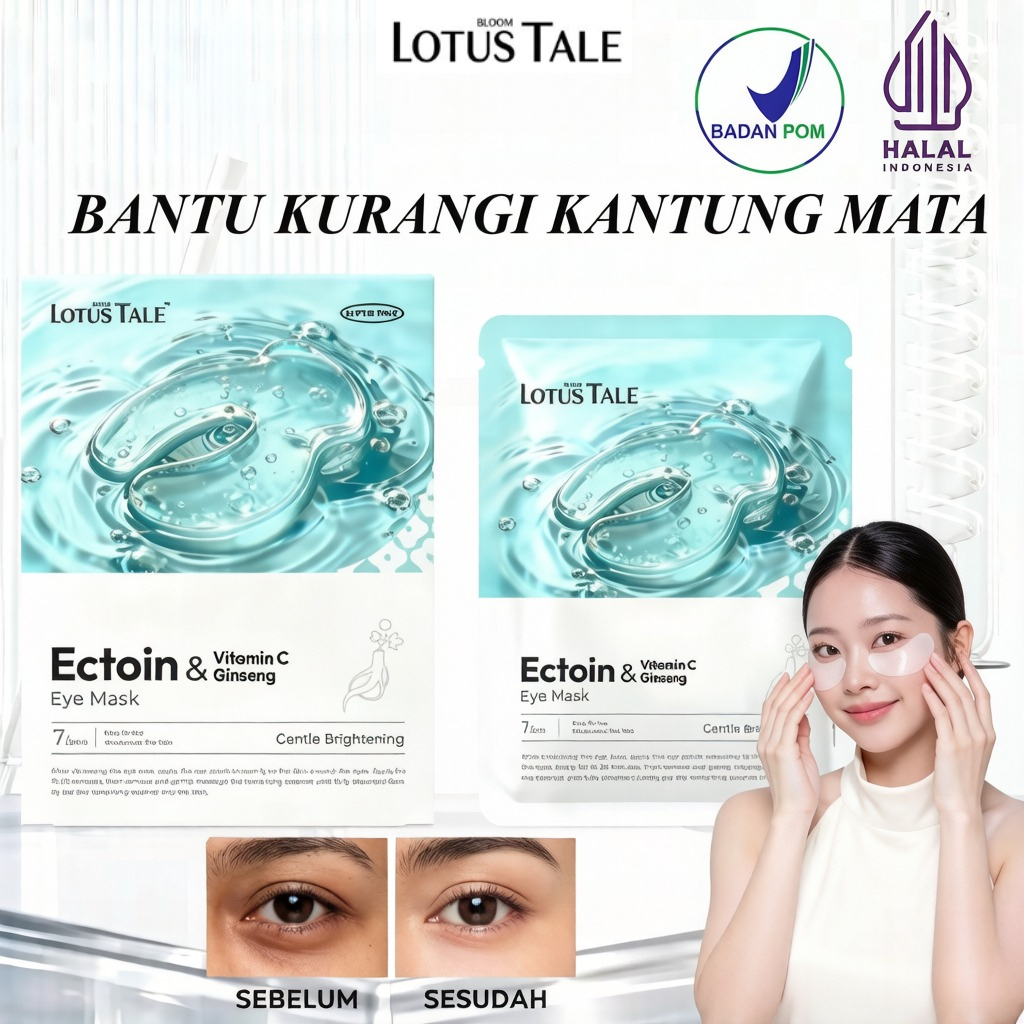 Jual LOTUS TALE Ectoin Eye Patch, Mata Panda, Kantung Mata, Mata Lelah ...