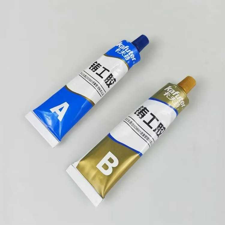 Jual Lem AB Epoxy Kuat Penambal Besi Steel Metal Radiator Anti Bocor ...