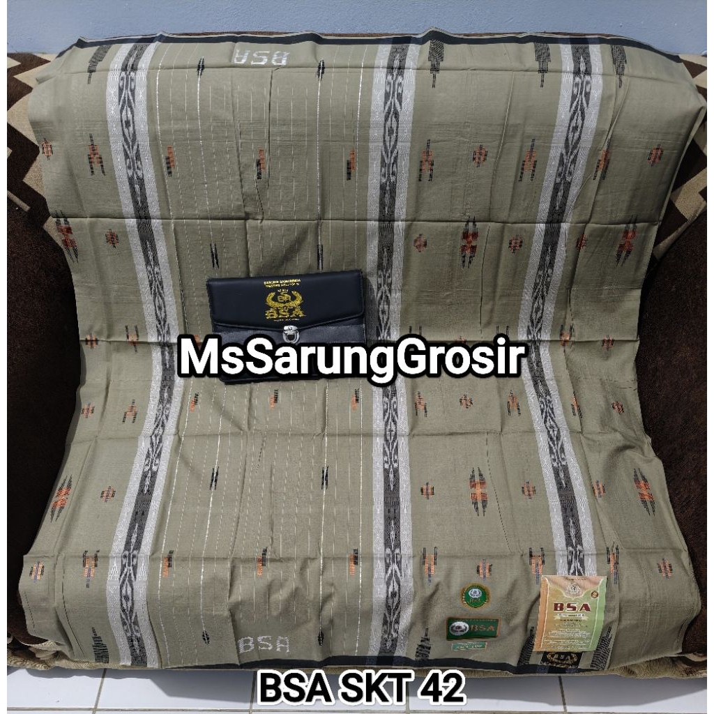 SARUNG BSA MOTIF SKT  BAHAN MESRES