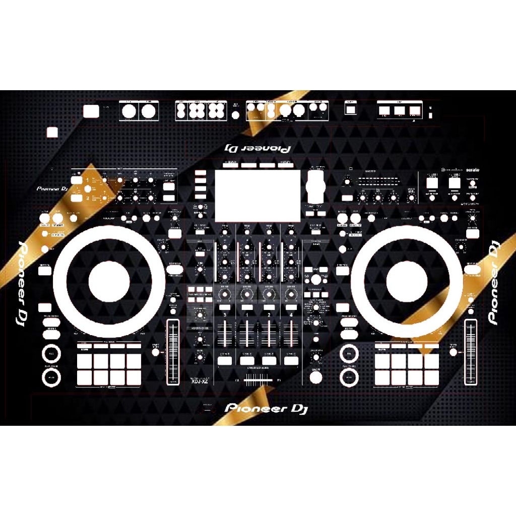 Jual sticker pelindung alat dj musik XDJ-XZ PIONEER | Shopee Indonesia