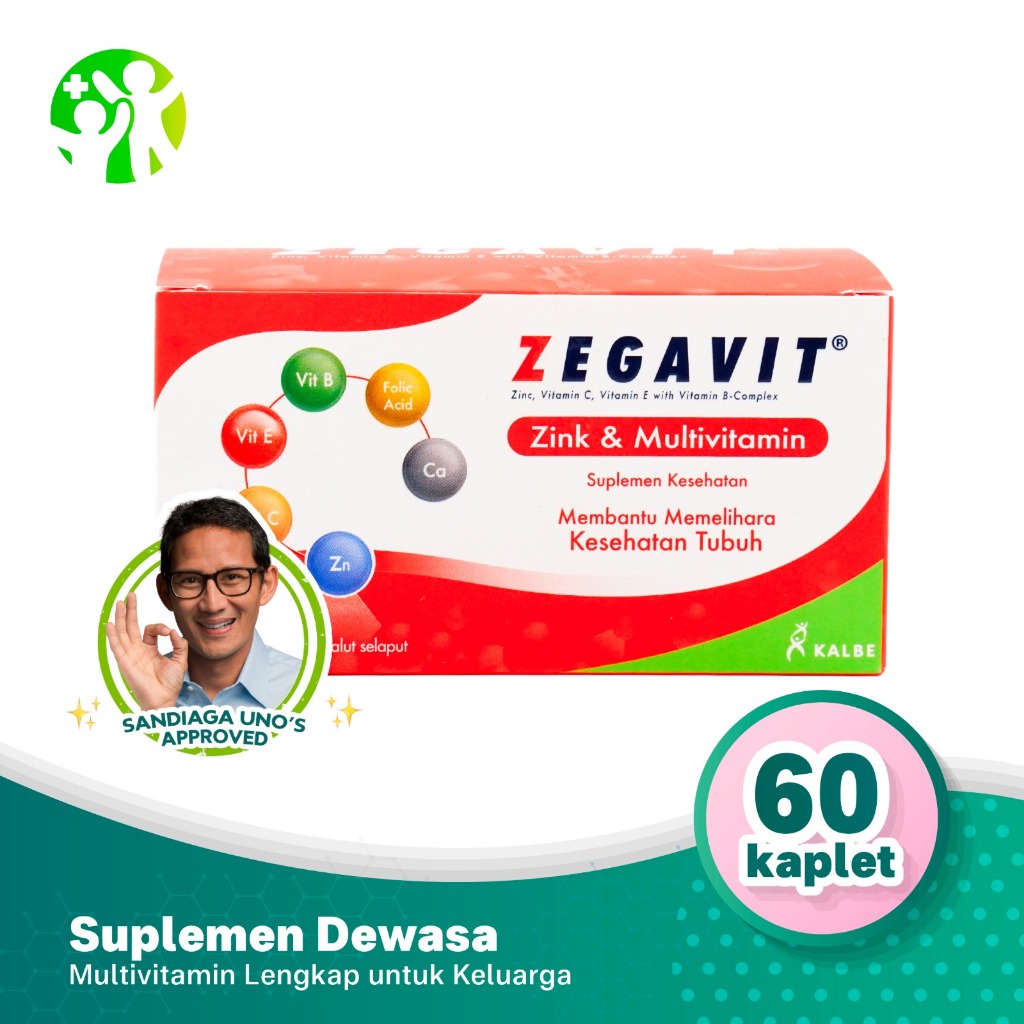 Zegavit - Membantu Memelihara Kesehatan Tubuh