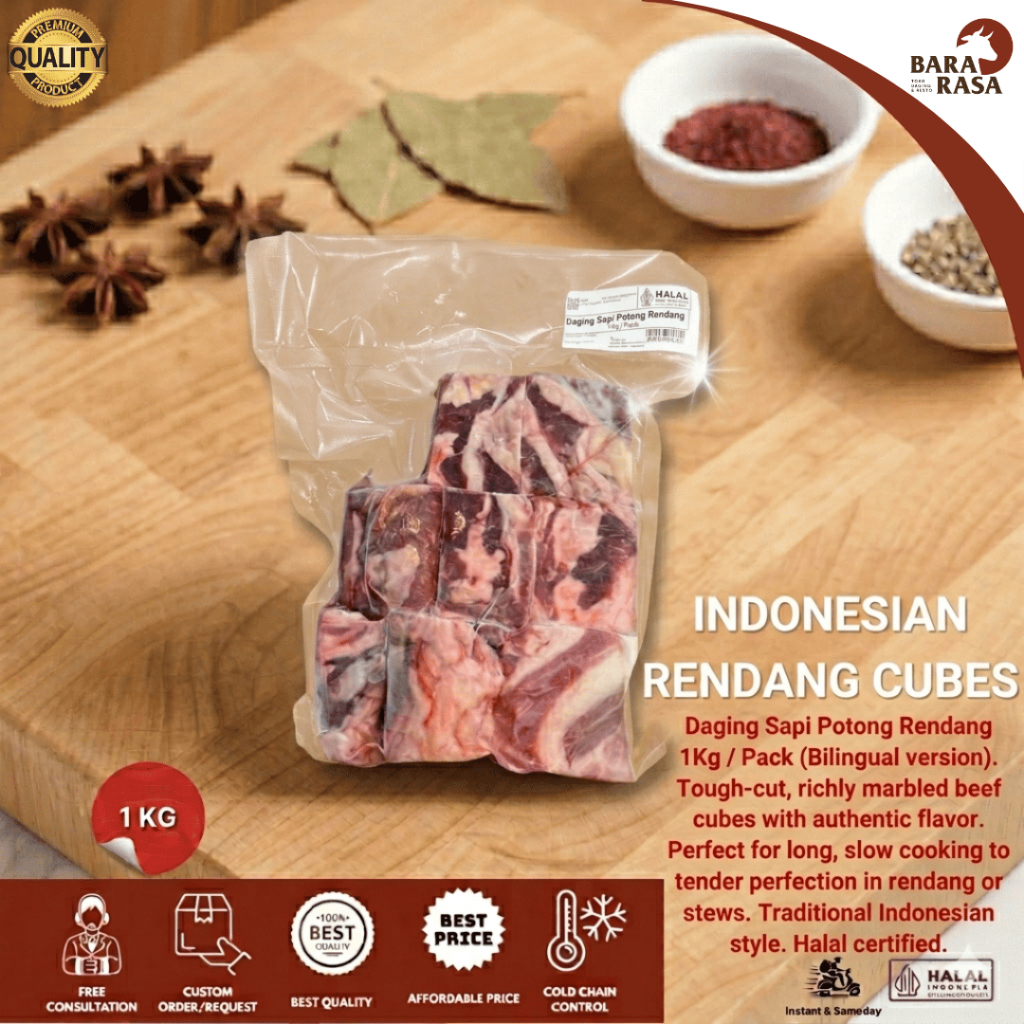 Jual Daging Sapi Potong Rendang - Daging Sapi Segar untuk Rendang ...